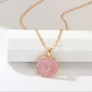 Pink Moon Necklace 🌜